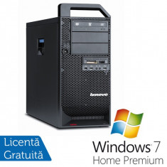 Statie Grafica Lenovo ThinkStation D20, Intel Xeon Quad Core E5640 2.66Ghz, 16Gb DDR3, 500Gb HDD, DVD-RW + Win 7 Premium foto