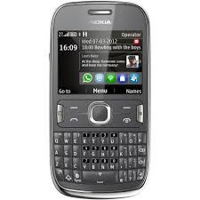 Nokia Asha 302 Grey foto