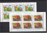 ROMANIA 2006 LP 1718 a EUROPA SET MINICOLI DE 6 TIMBRE MNH, Nestampilat