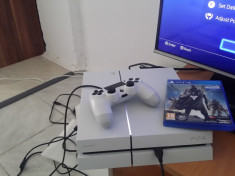 Consola Playstation 4 Alba Bundle cu Destiny foto