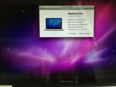 Apple Macbook PRO 15&amp;#039;&amp;#039; mid 2009 core 2 duo 2.66 4gb ram 320hdd video 256 OKAZIE foto