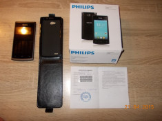 Dual sim Philips S308- vand foto