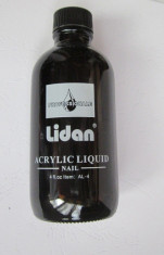 monomer Lidan 120 ml, lichid pentru praf acrilic / acril, pentru unghii false foto