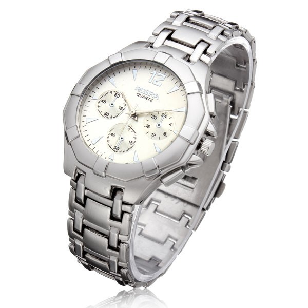 Ceas ROSRA - Quartz , Analog , Curea Otel Inoxidabil , Unisex