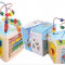 CUB LEMN EDUCATIONAL - MULTIFUNCTIONAL 5 IN 1