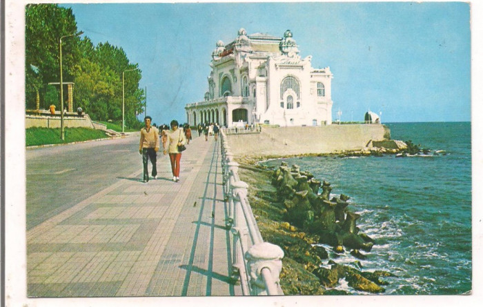 % carte postala (ilustrata) -CONSTANTA-Cazinoul