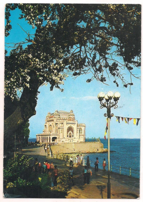 % carte postala (ilustrata) -CONSTANTA -Restauranul