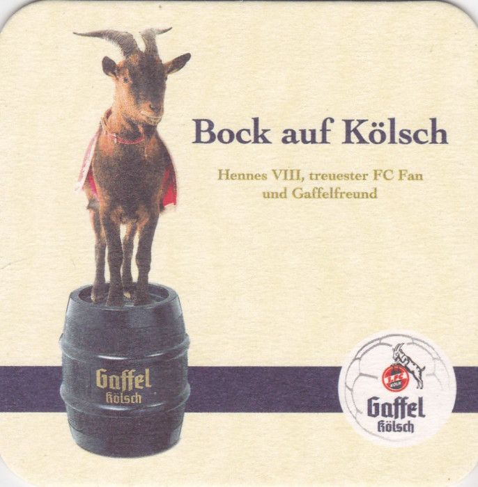 Suport de pahar / Biscuite GAFFEL KOLSCH