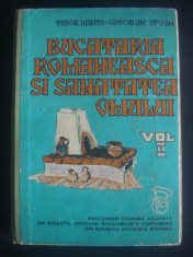 TUDOR MANTA, GHEORGHE STEFAN - BUCATARIA ROMANEASCA SI SANATATEA OMULUI vol. 2 foto