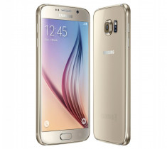 Samsung Galaxy S6, 128GB, gold, noi/sigilate, 2 ani garantie foto