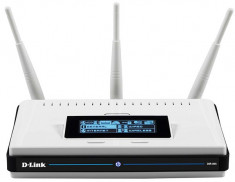 Router wireless , dual band , gigabyt , displa , 3 antene D LINK DIR-855 extreme foto