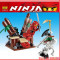 Joc constructie tip LEGO Ninjago - 72 piese - Bela Ninja 9727