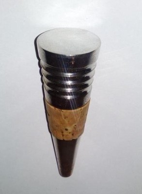 Dop sticla metalic foto