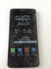Alcatel One Touch IDOL X 6040 d Dual SIM Quad Core 1.5Ghz 16GB 2GB RAM Negru NOU foto