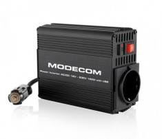 Invertor auto 150W 12V-230V Modecom MC C015 foto