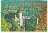 % carte postala (ilustrata) -BRASOV-Biserica Neagra, Circulata, Printata