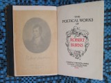 Robert BURNS - THE COMPLETE POETICAL WORKS (London, 1902 - LB. ENGLEZA, DE LUX!)