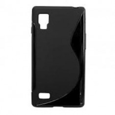 Husa silicon LG L9 P760 GT S-Case neagra foto