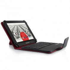 Husa cu tastatura MicroUSB tablete 10 inch Modecom MC-TKC10 foto