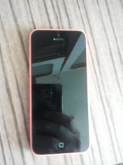 Vand iphone 5c, pink, blocat icloude. foto