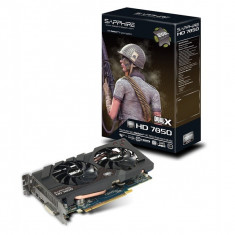 Placa video Sapphire Radeon HD7850 Dual-X 2GB, 256-bit - in garantie foto