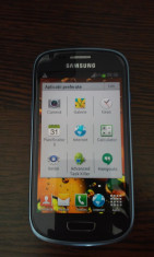 Smartphone Samsung Galaxy S3 mini blue folosit putin, cu toate accesoriile foto