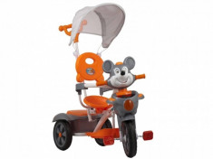 Tricicleta pentru copii Teddy Bear Orange Kiddo foto