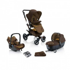 Carucior 3 in 1 copii Neo Travel Sleep Coconut Brown Concord foto