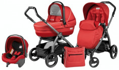 Carucior 3 in 1 Book Plus S Black Completo SL Sunset Peg Perego foto