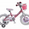 Bicicleta copii Miss Fourteen 1404 Roz pal DHS
