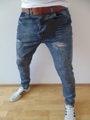 BLUGI SLIM FIT/ CONICI DENIM GEN BERSHKA MODEL NOU 2015 ! EDITIE LIMITATA! B 25 foto