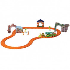 Jucarie Set aventura tren motorizat Dino Train Tomy foto