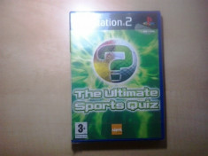 The ultimate sports quiz - JOC PS2 Playstation ( GameLand - sute de jocuri ) foto