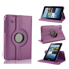 Husa rotativa ptr. Samsung Galaxy Tab 2 7&amp;quot; P3100 *PURPLE*+Folie+Stylus foto