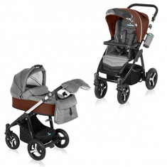 Carucior 2 in 1 Husky Caramell Baby Design foto