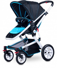 Carucior 2 in 1 Compass Blue Caretero foto