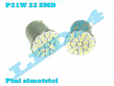 P21W cu 22 smd 1210 foto