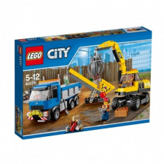 Excavator si camion 60075 LEGO City Lego foto