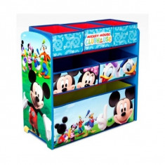 Organizator jucarii cu cadru din lemn Disney Mickey Mouse Delta Children foto