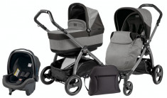 Carucior 3 in 1 Book Plus S Black Pop-Up Atmosphere Peg Perego foto