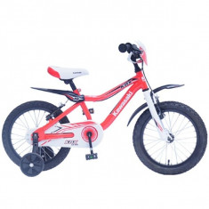 Bicicleta copii Kawasaki KBX 16 inch Red Ironway foto