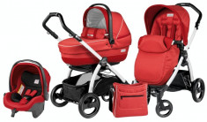 Carucior 3 in 1 Book Plus S Black and White Completo SL Sunset Peg Perego foto