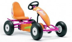 Kart cu pedale Roxy AF Pink Orange Berg Toys foto