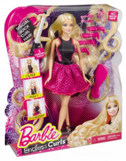 Papusa cu Par Carliontat Barbie Mattel foto