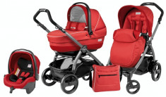 Carucior 3 in 1 Book Plus 51 Black Completo SL Sunset Peg Perego foto