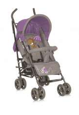 Carucior sport Fiesta cu husa de picioare Beige and Violet Bear Bertoni foto