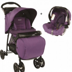 Carucior Mirage cu Travel System 2 in 1 Blackberry Spring Graco foto