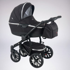 Carucior 3 in 1 Silvia C-line 202 (Negru) Bebetto foto