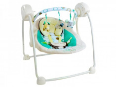 Leagan electric Baby Swing Green Cangaroo foto