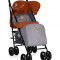 Carucior sport I-Move cu acoperitoare de picioare Grey &amp; Orange Lorelli Lorelli